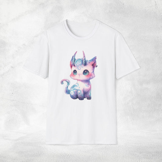 Unisex Gothic Shirt Pastel Dragon
