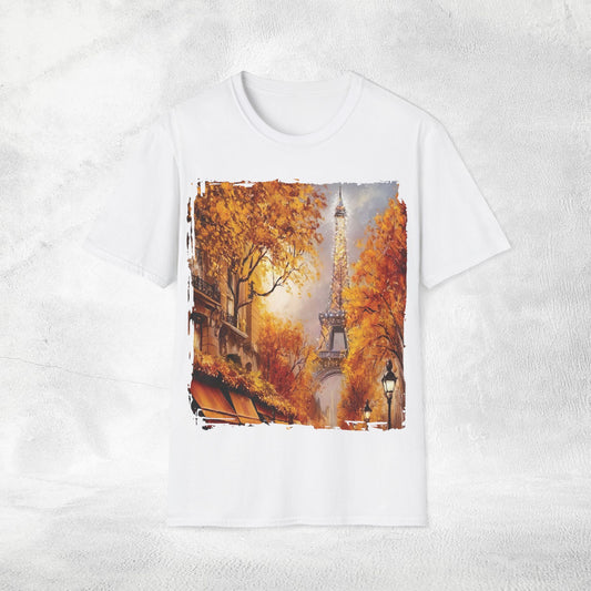 Women T-shirt from Paris with love vacation tee