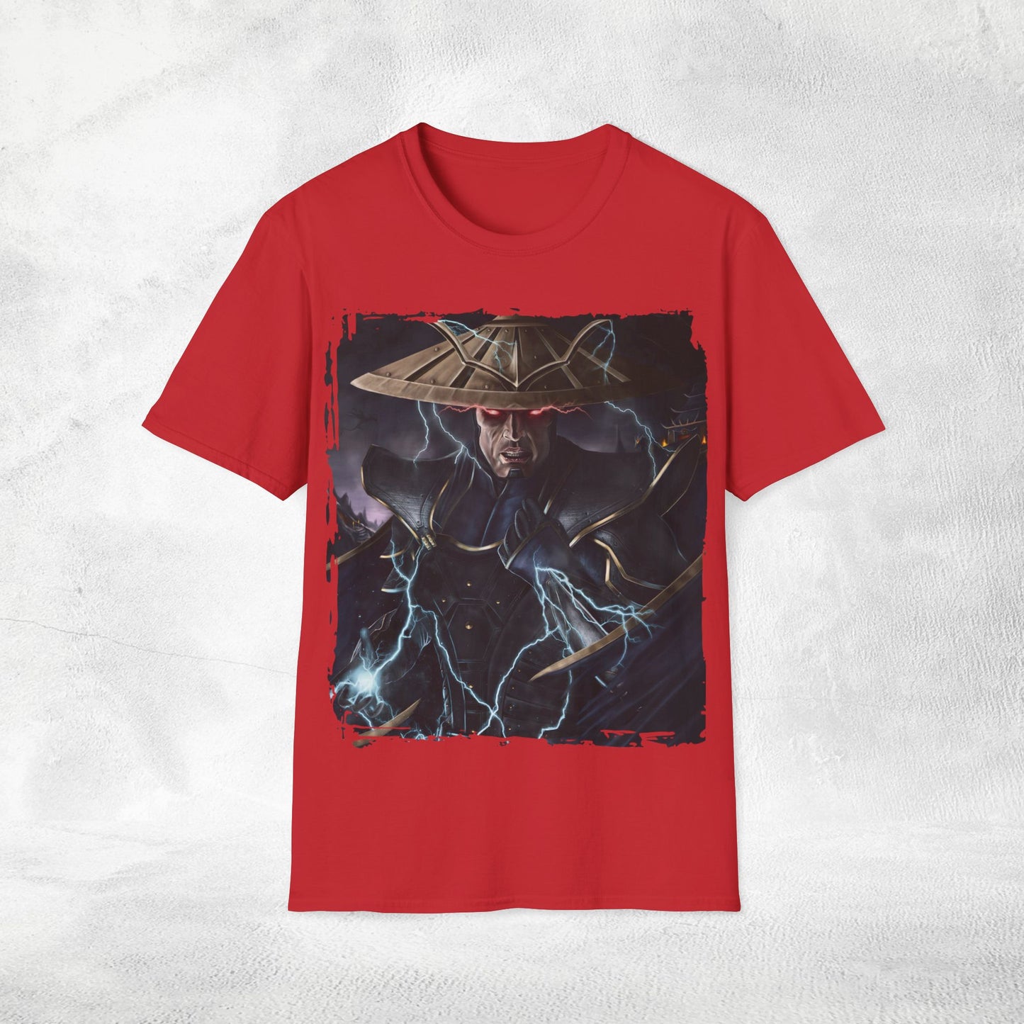 Unisex gaming shirt Mortal Kombat Raiden