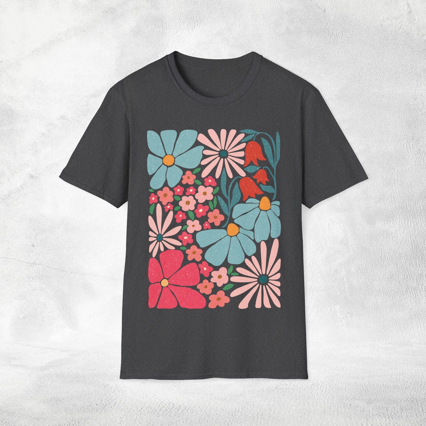 Womens shirt Dänische Blumen