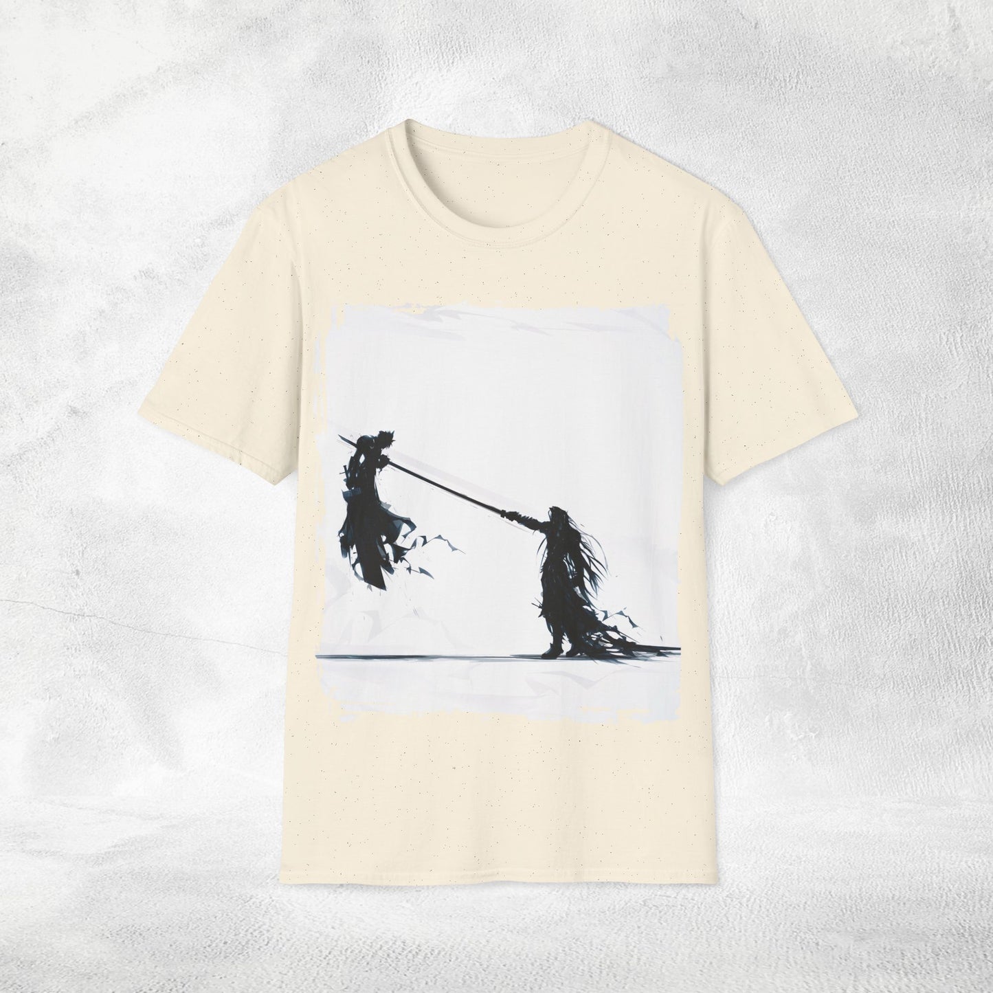 Unisex Gaming shirt Final Fantasy Cloud Strife and Sephiroth