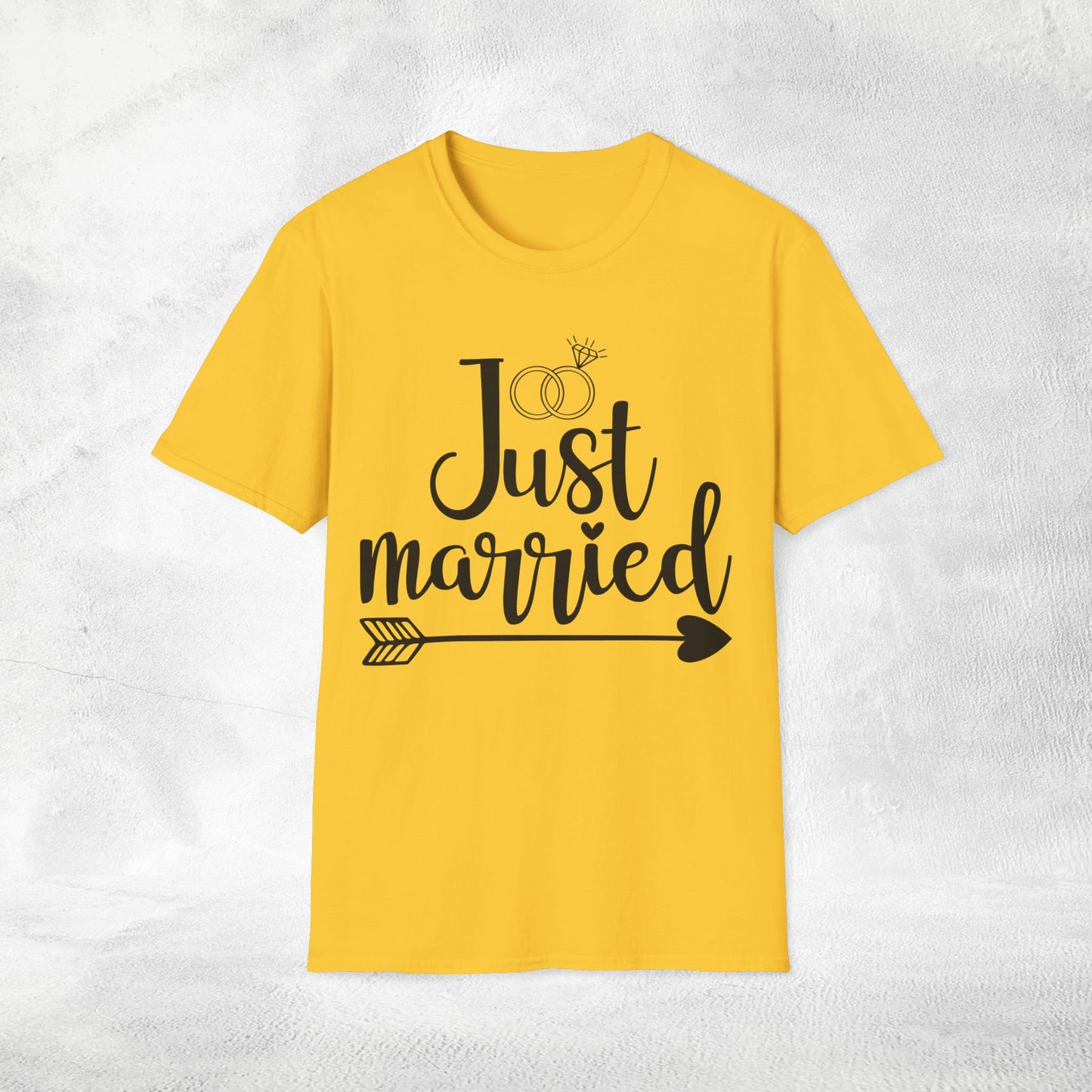 Women's T-Shirt just married bachelorette party