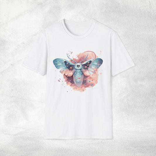 Unisex Gothic Shirt Pastel Moth