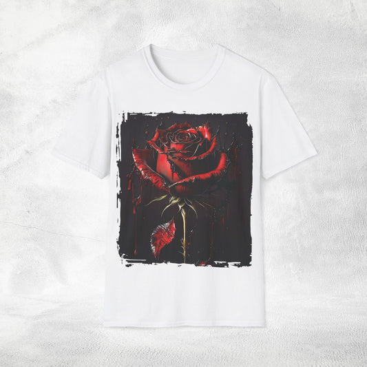 Unisex Gothic Shirt Rose