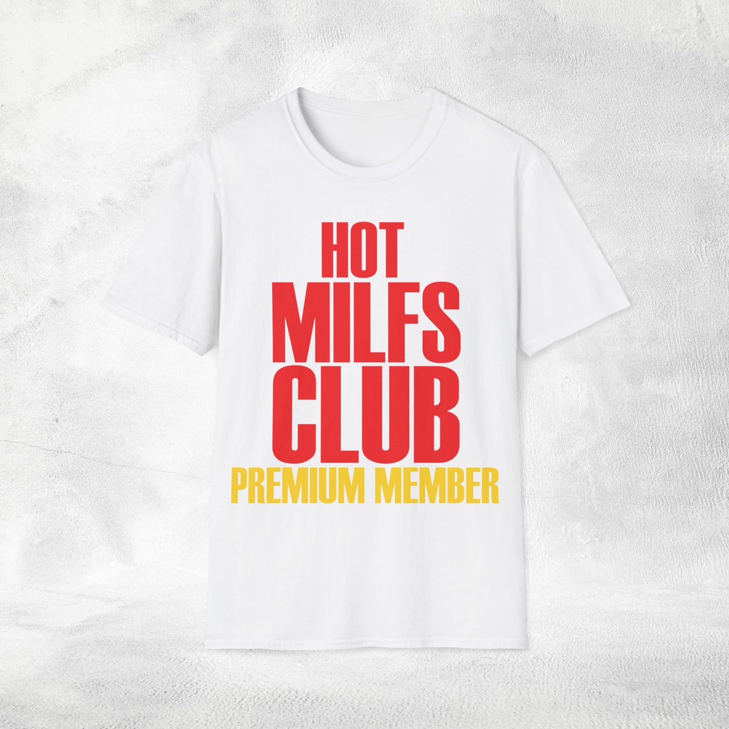 Womens Wifey T-shirt HOT MILFS CLUB Premium Member