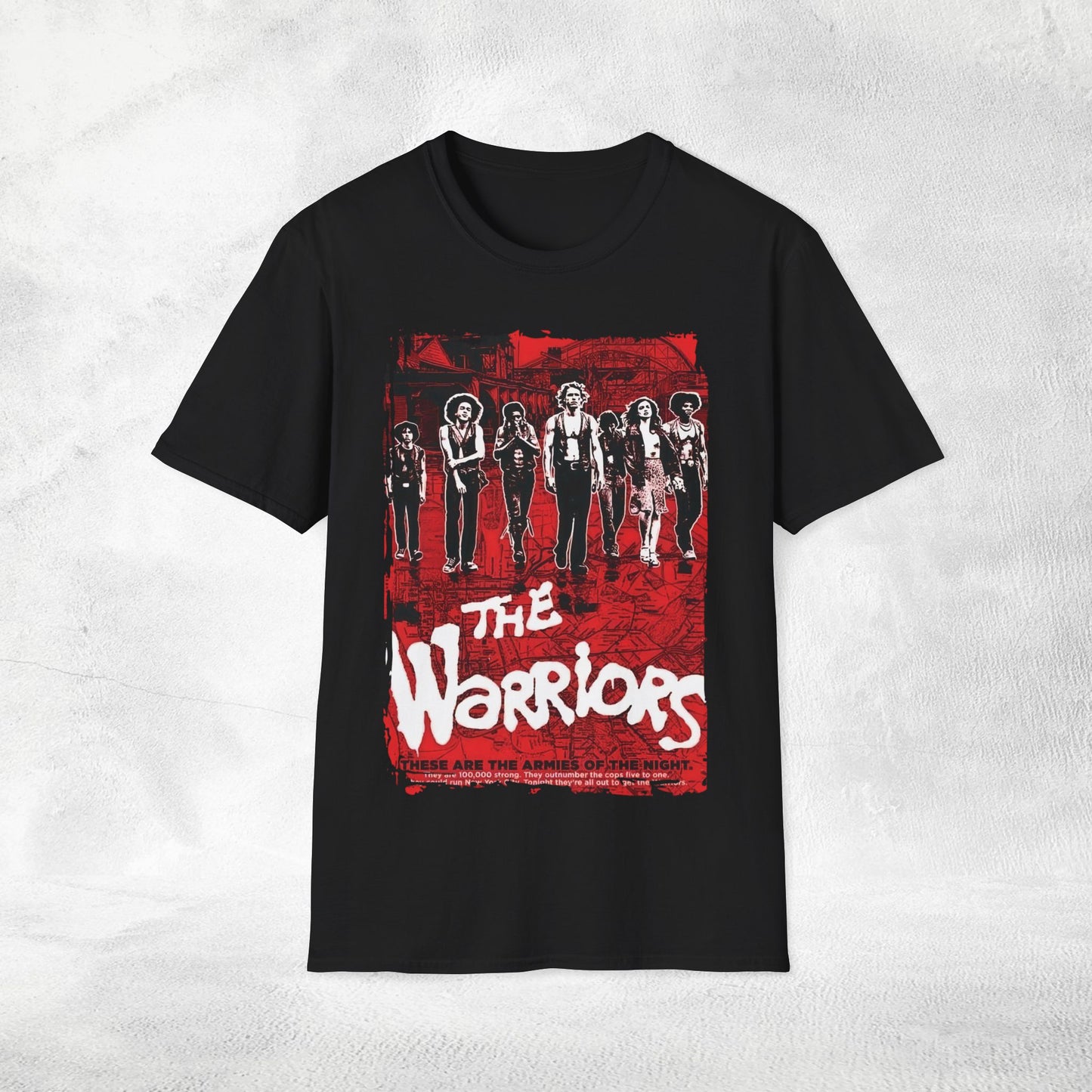 Unisex movie shirt the Warriors