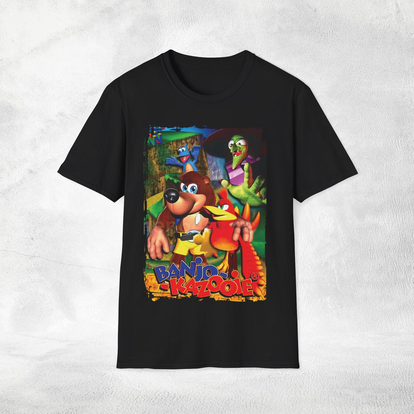Unisex Gaming shirt Banjo & Kazooie