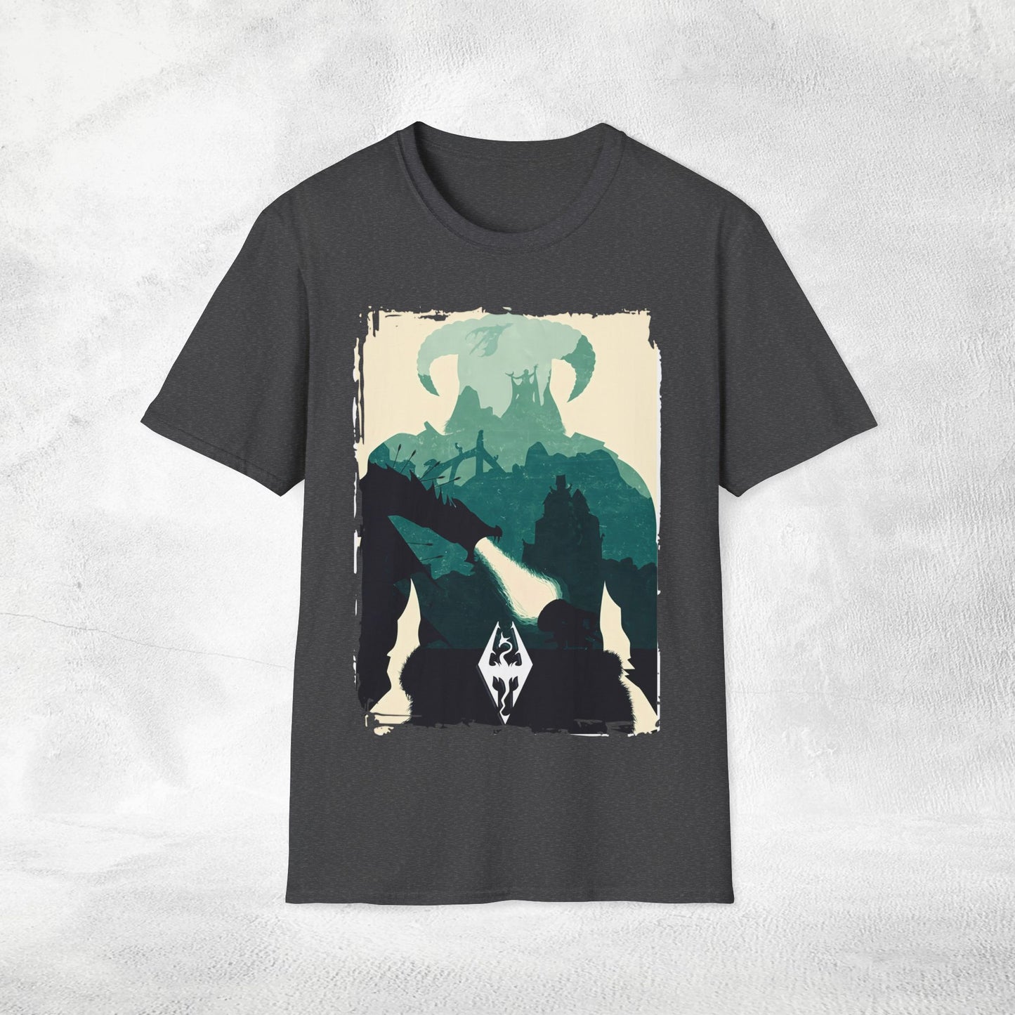 Unisex Gaming shirt Skyrim