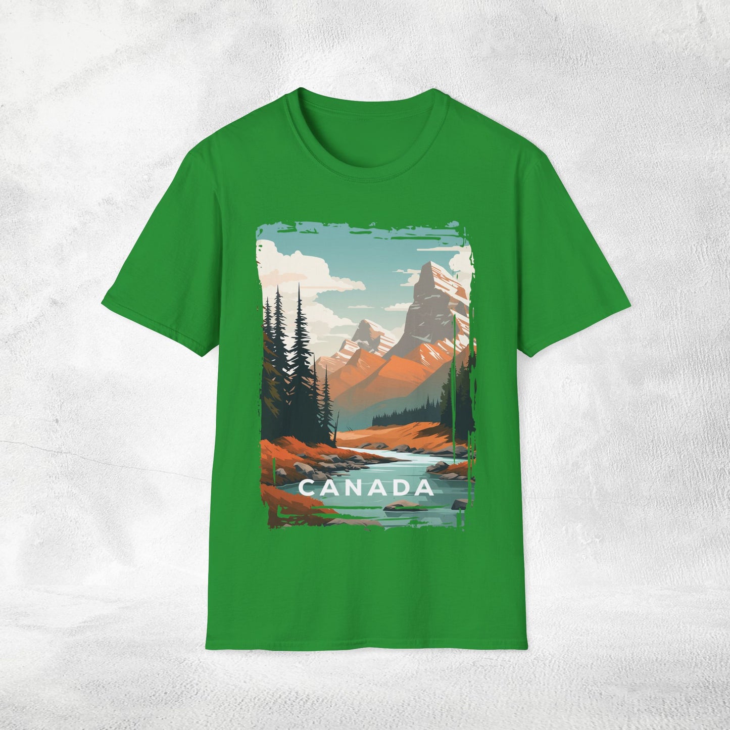 Women T-shirt Canada vacation tee