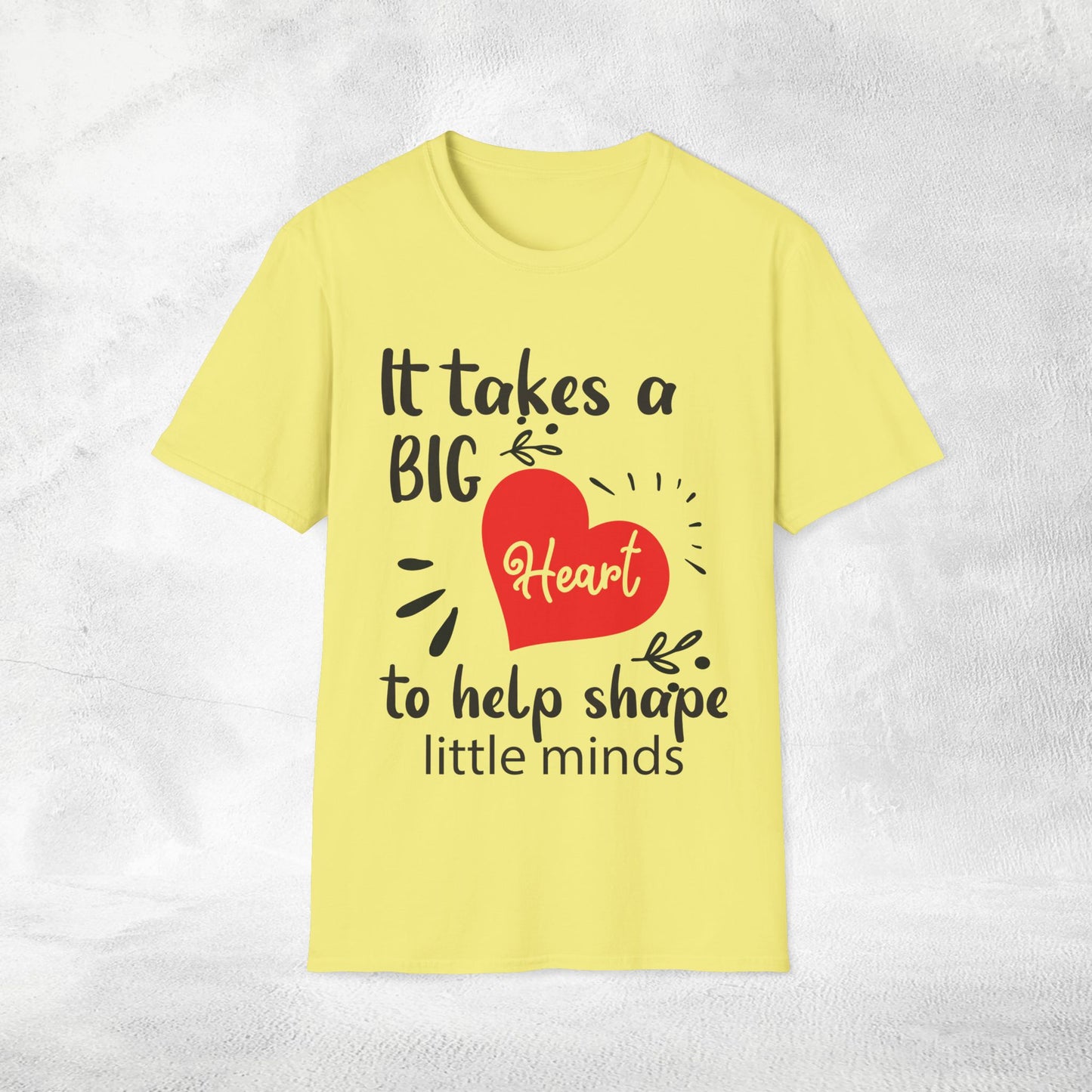 teacher shirt big heart