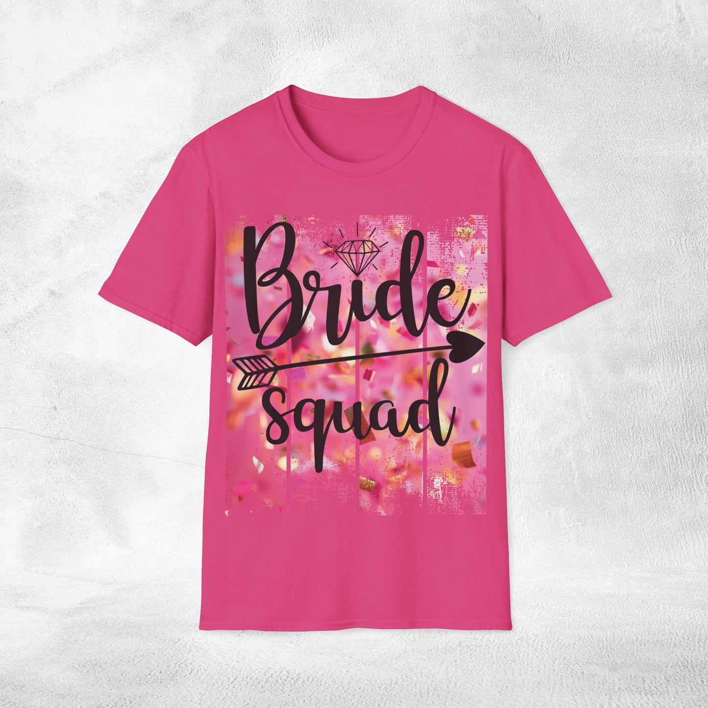 Women's T-Shirt bride squad bachelorette party