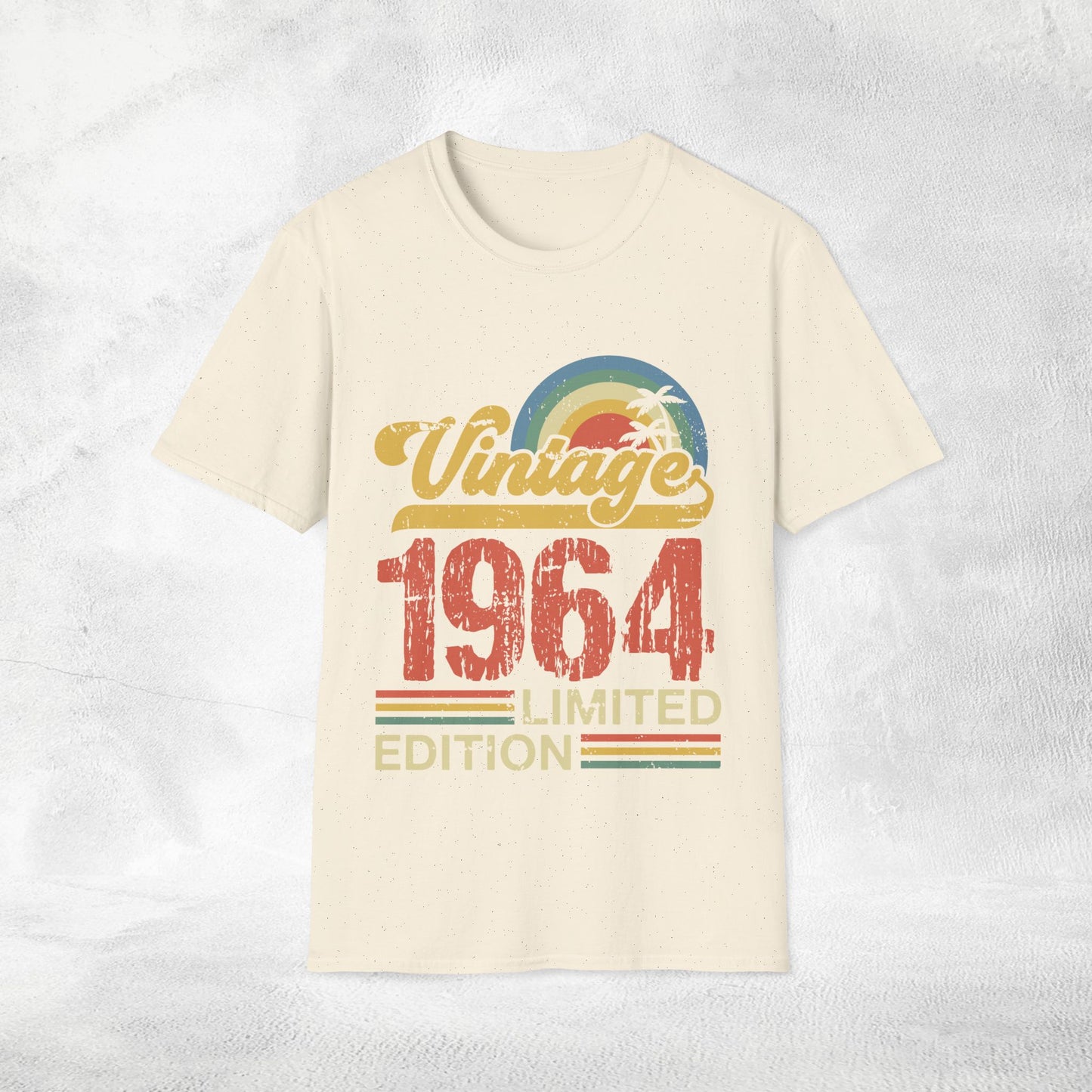 Unisex year of birth shirt 1964