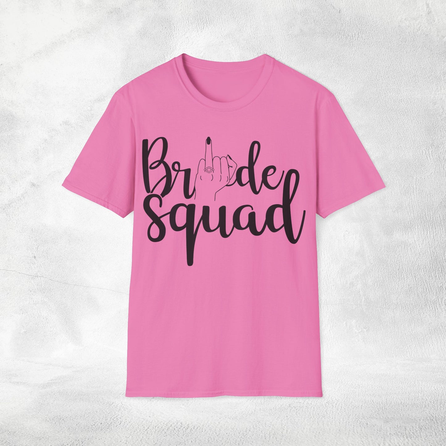 Women's T-Shirt bride squad bachelorette party