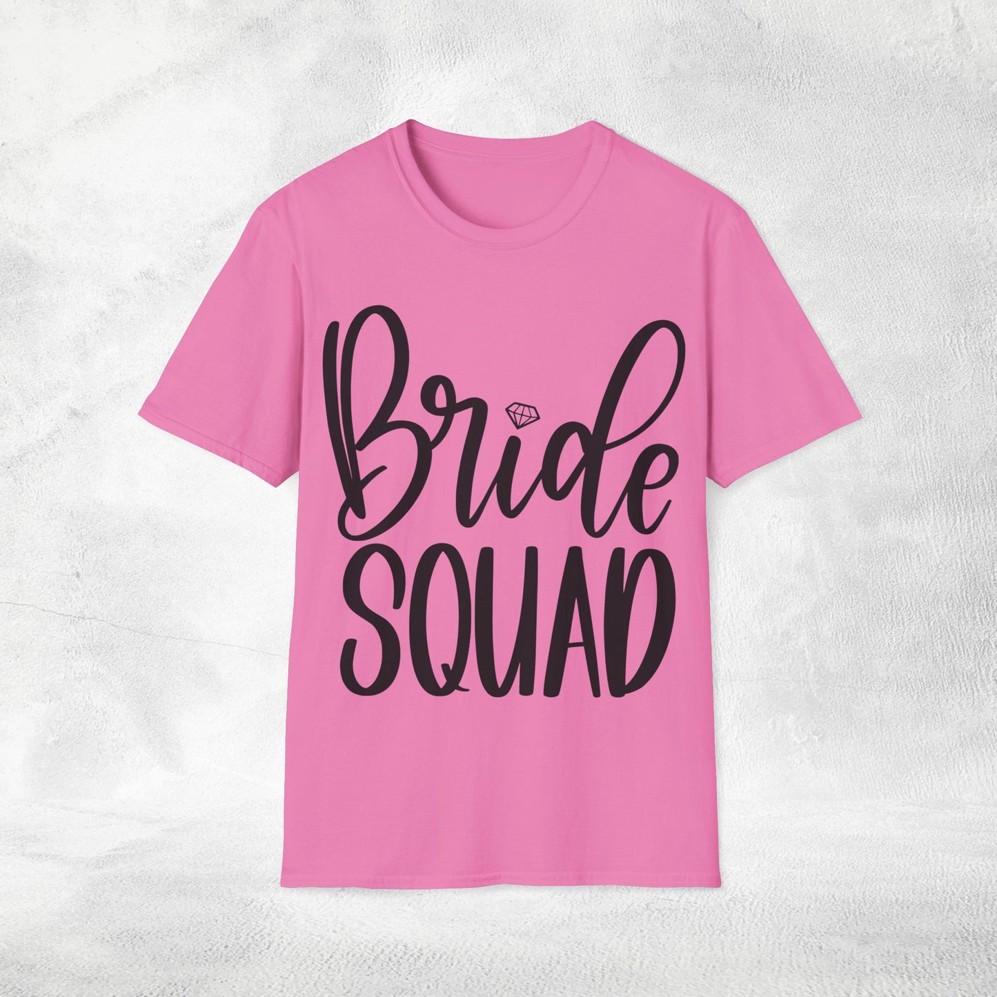 Women's T-Shirt bride squad bachelorette party