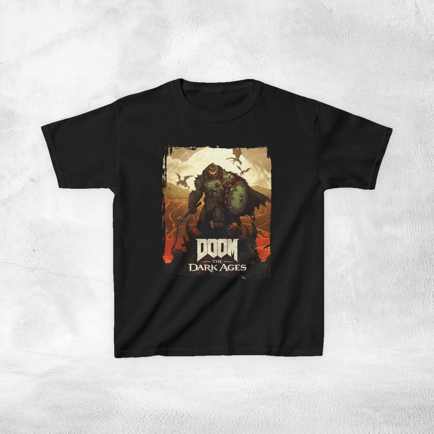 Kids gaming shirt Doom the Dark Ages