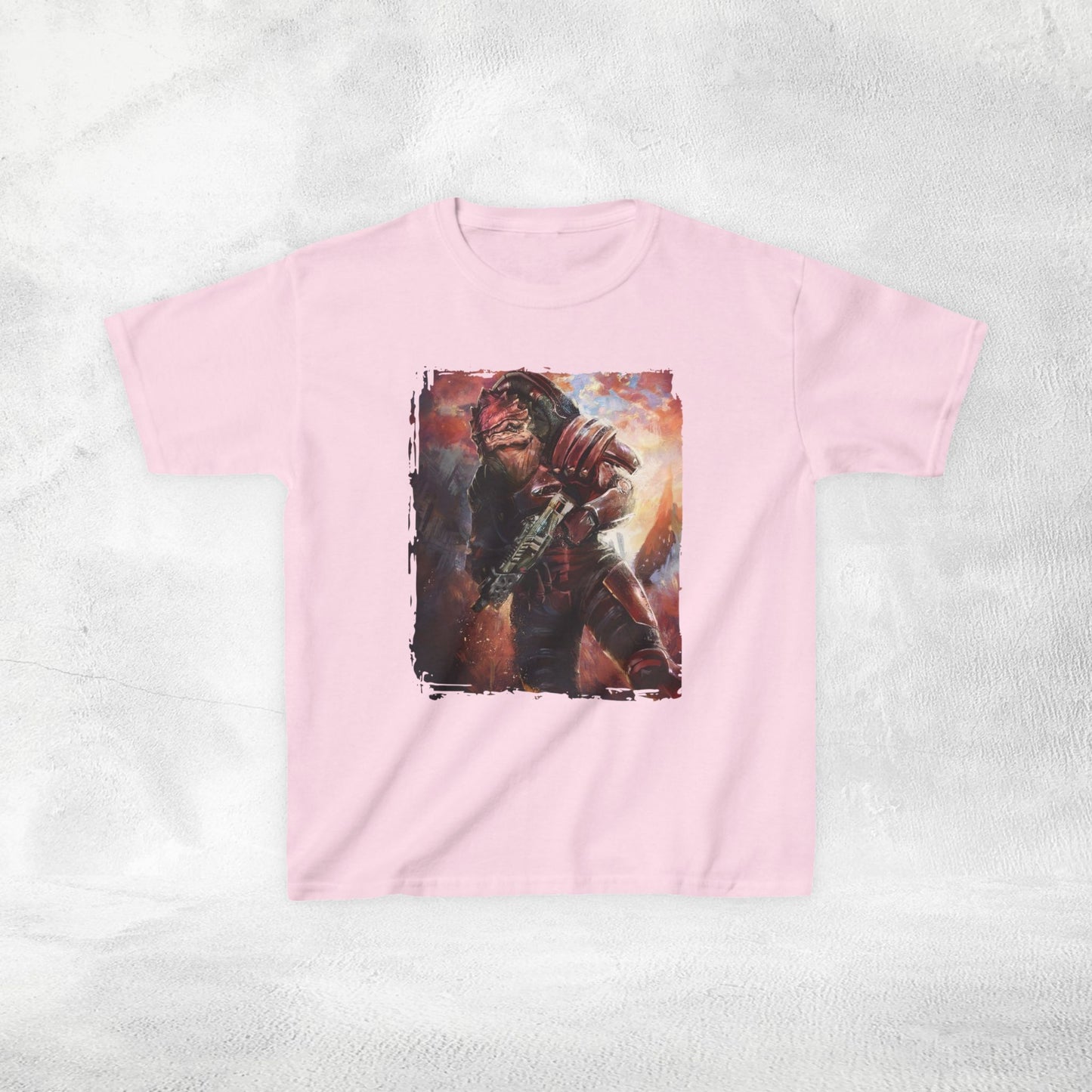 Kids gaming shirt Mass Effect Urdnot Wrex