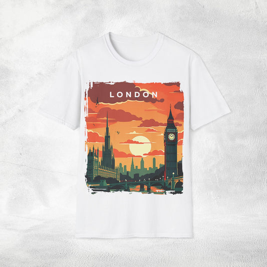 Women T-shirt London vacation tee