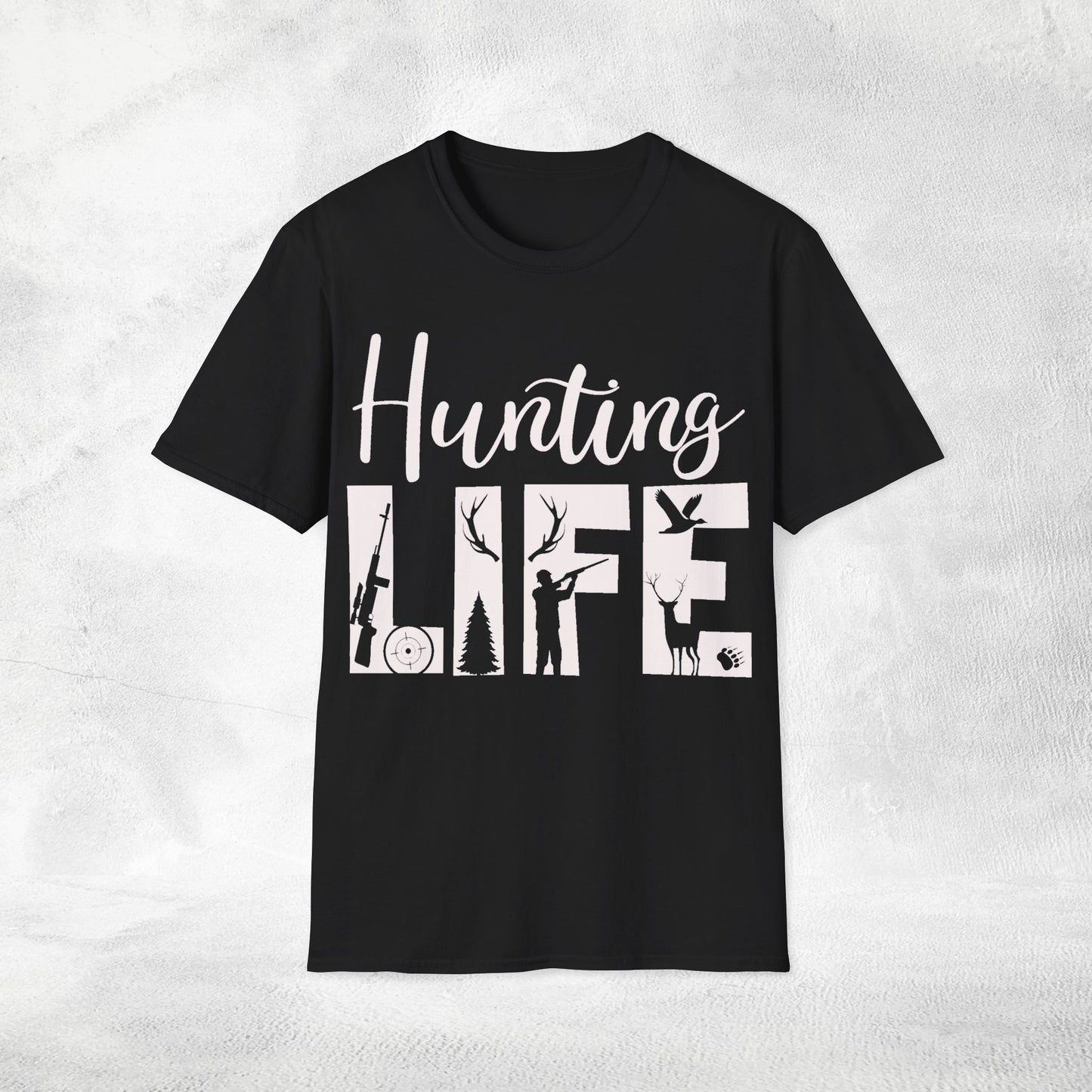 Unisex hunting shirt more hunting