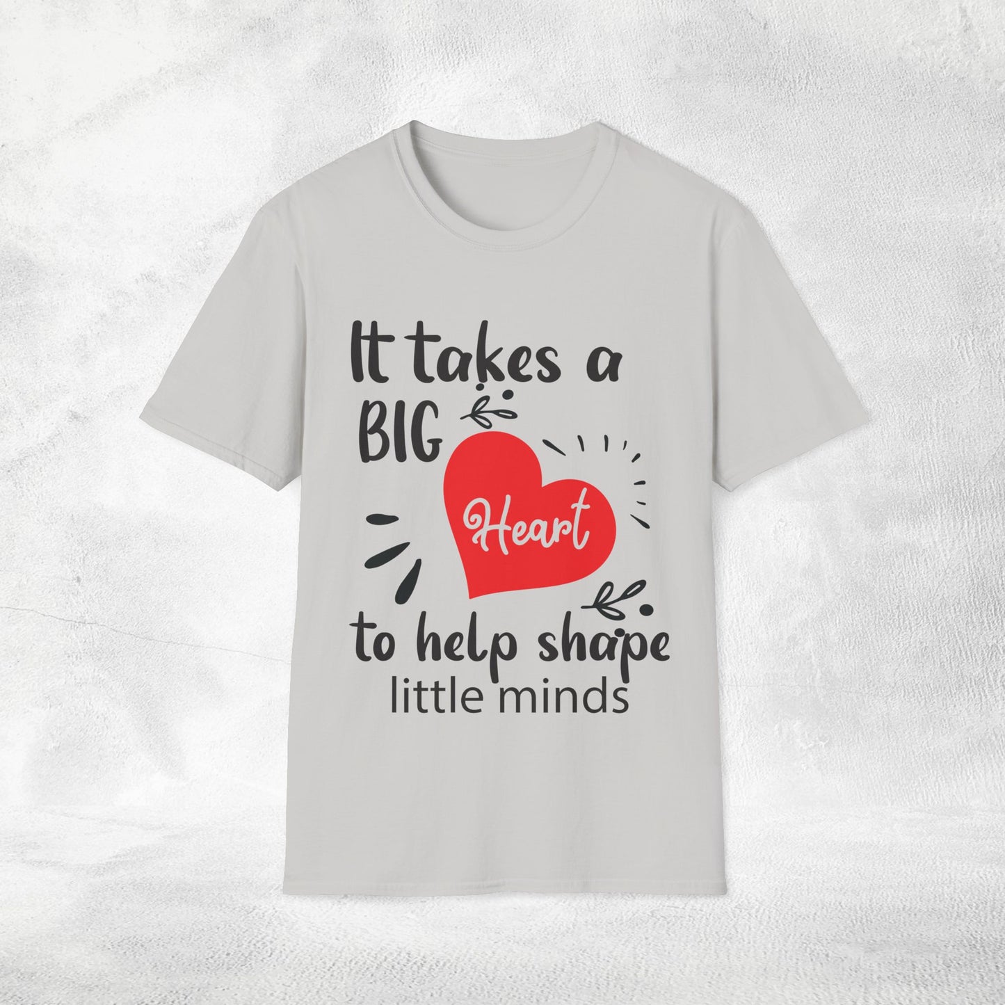 teacher shirt big heart