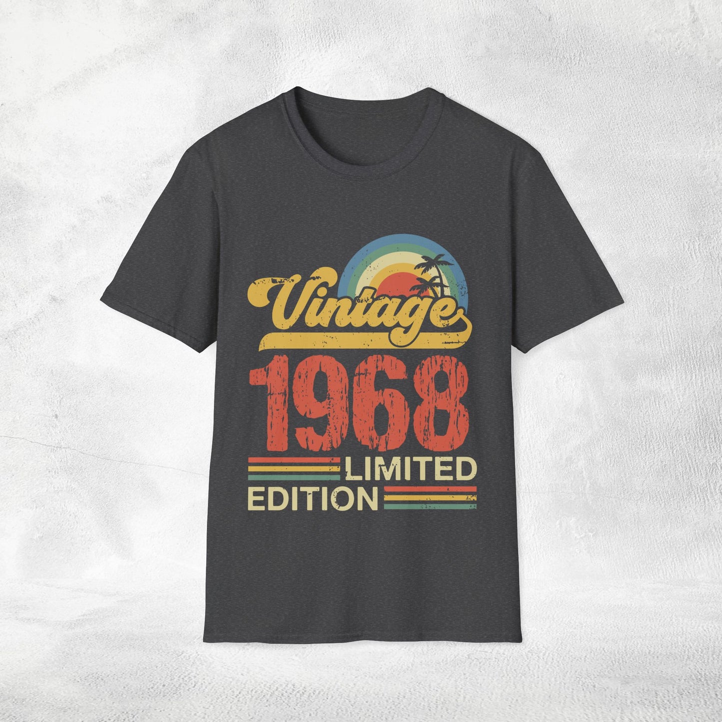 Unisex year of birth shirt 1968