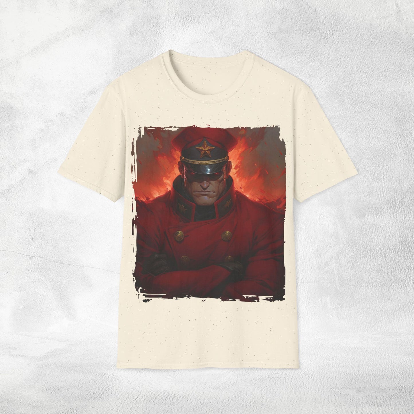 Unisex gaming shirt Street Fighter General M. Bison
