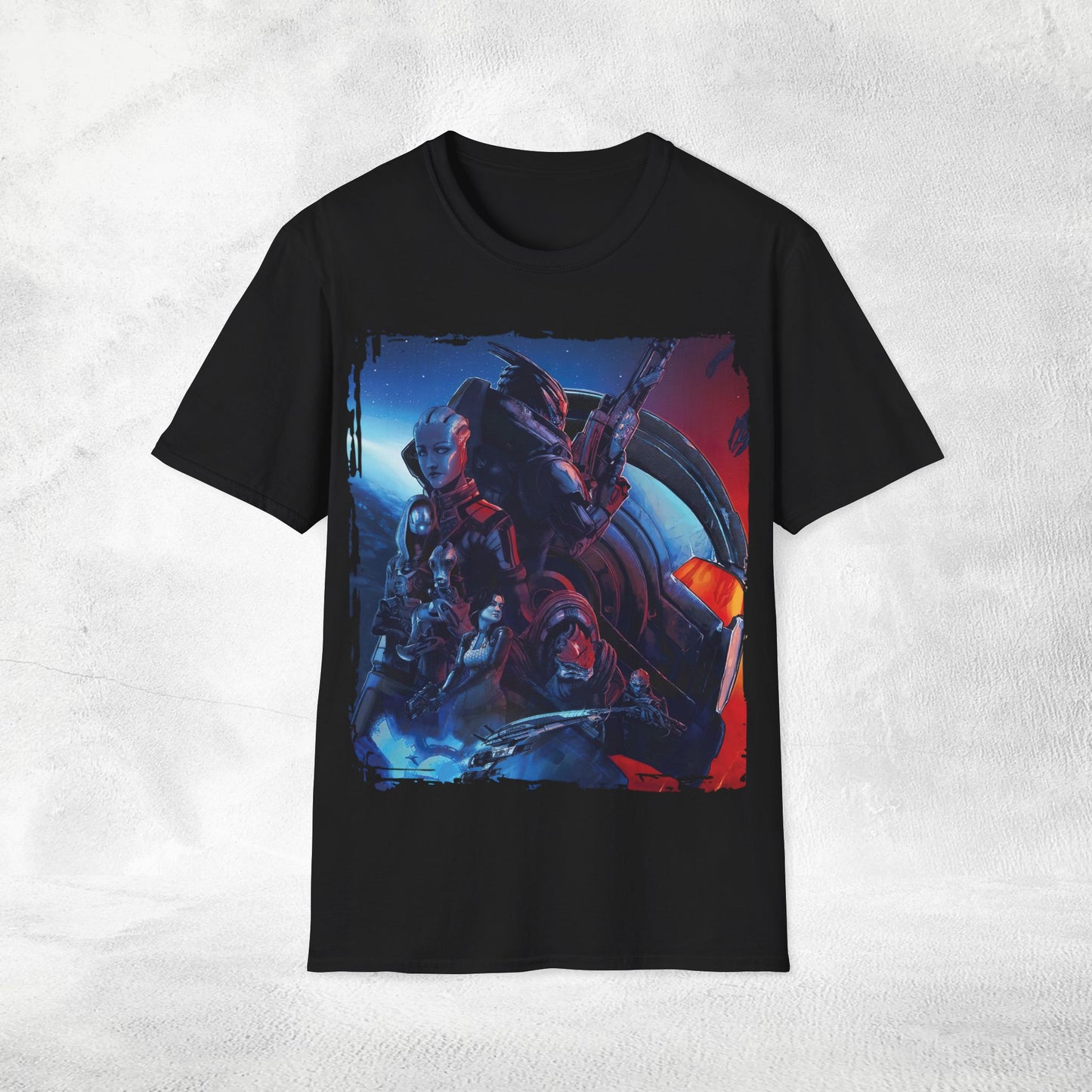 Unisex gaming shirt Mass Effect
