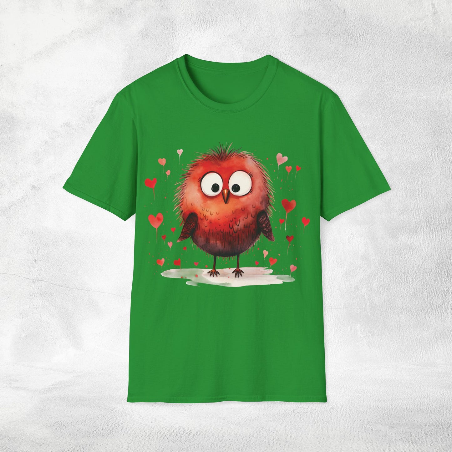 Unisex couples T-Shirt lovebird
