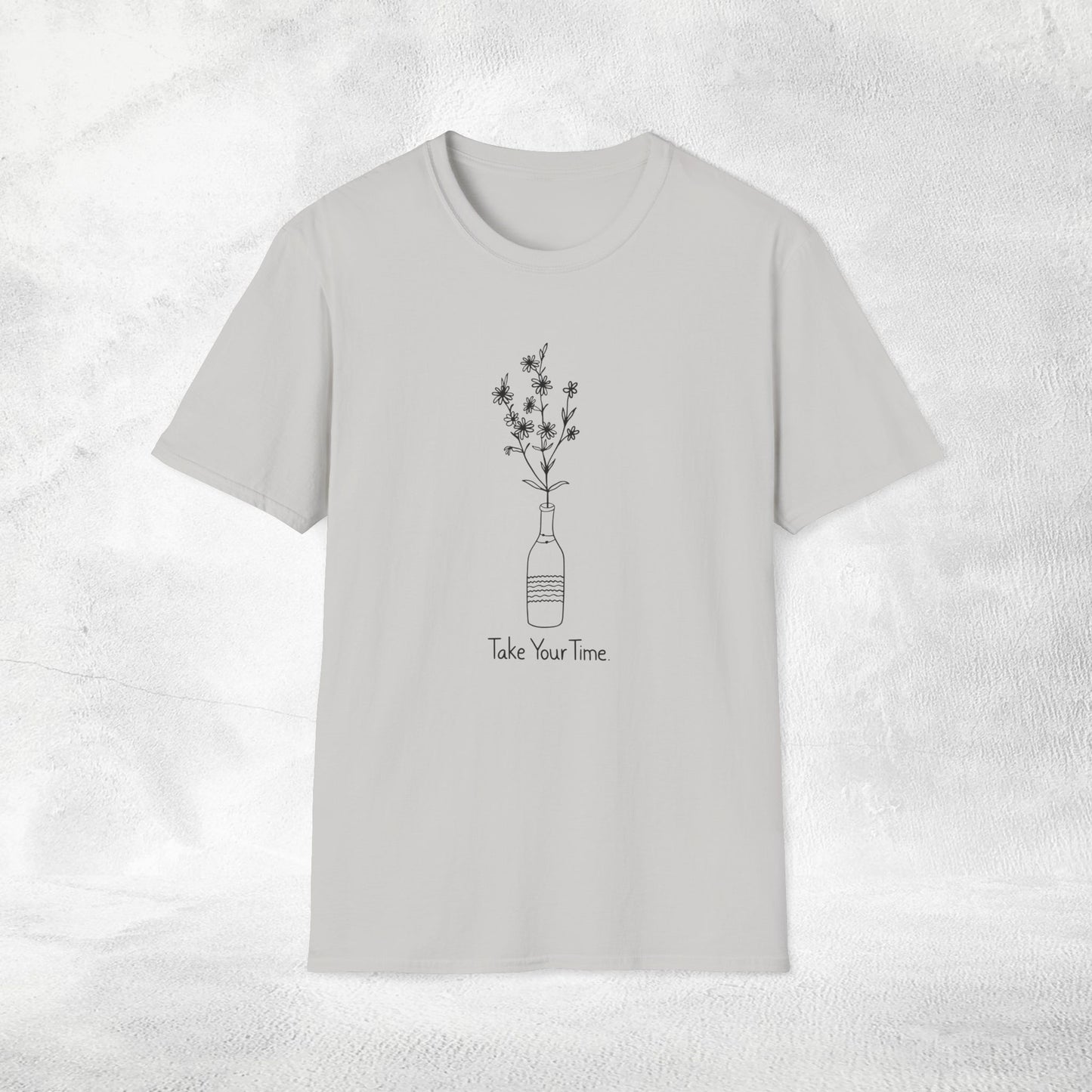 Women's Slogan T-shirt take your time