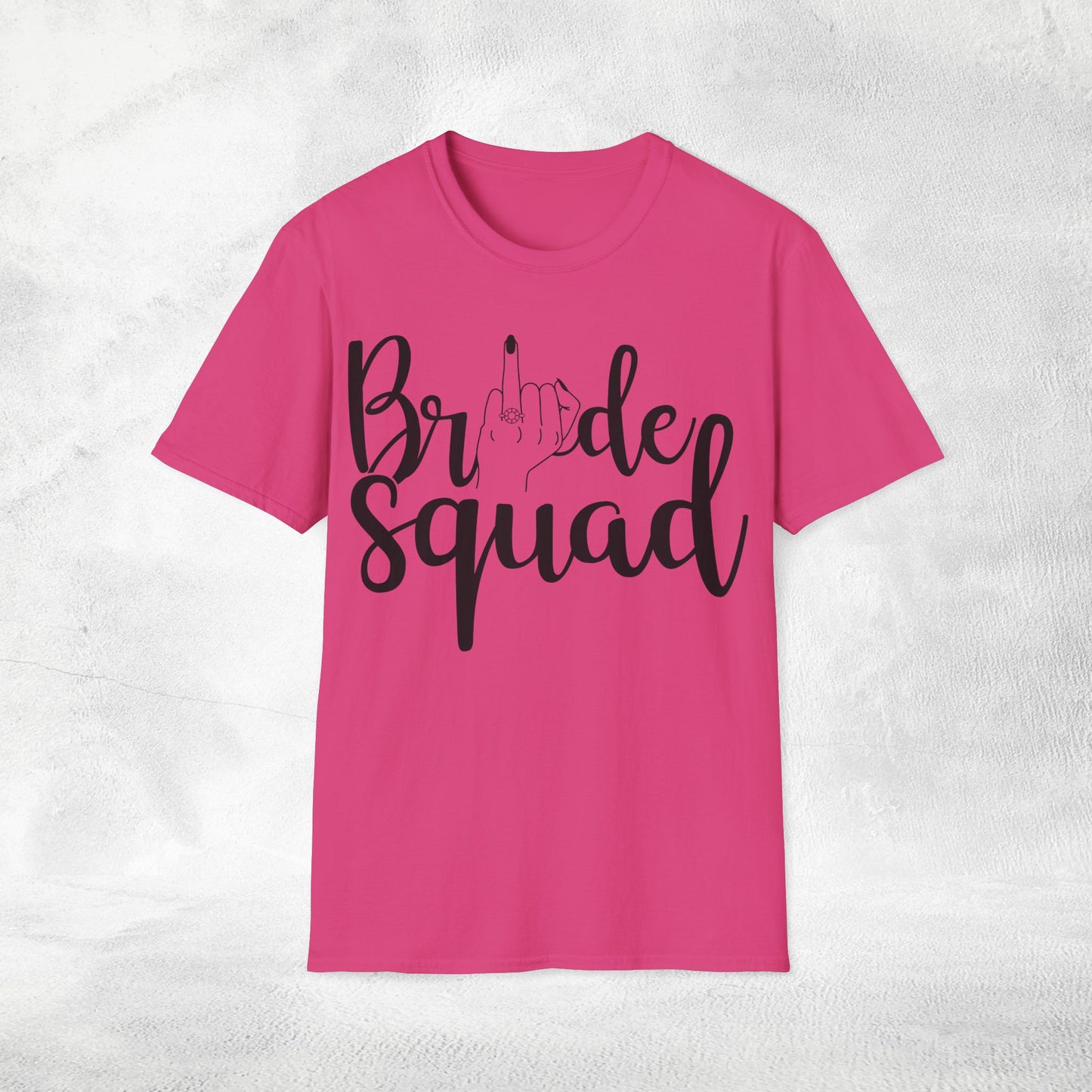 Women's T-Shirt bride squad bachelorette party