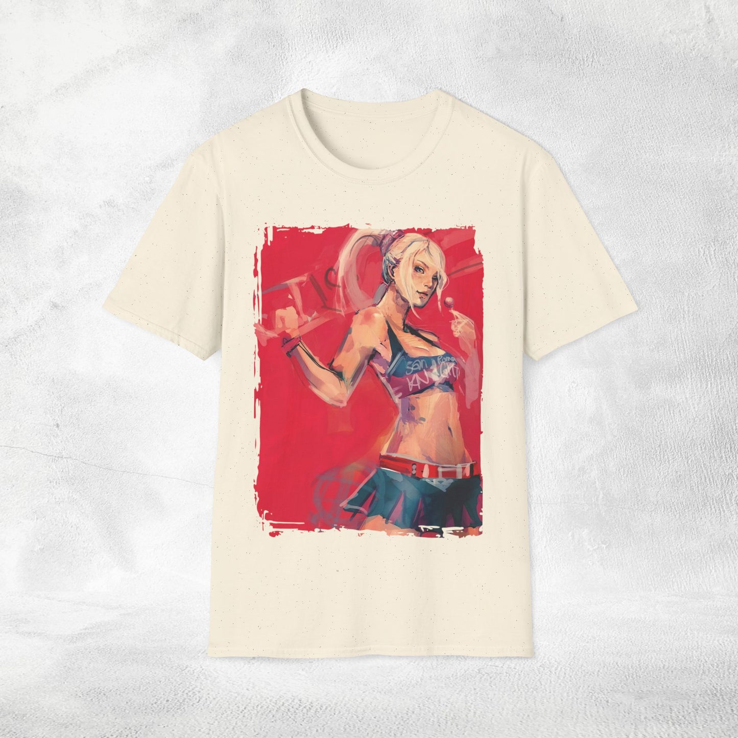 Unisex gaming shirt Juliet Starling Lollipop Chainsaw