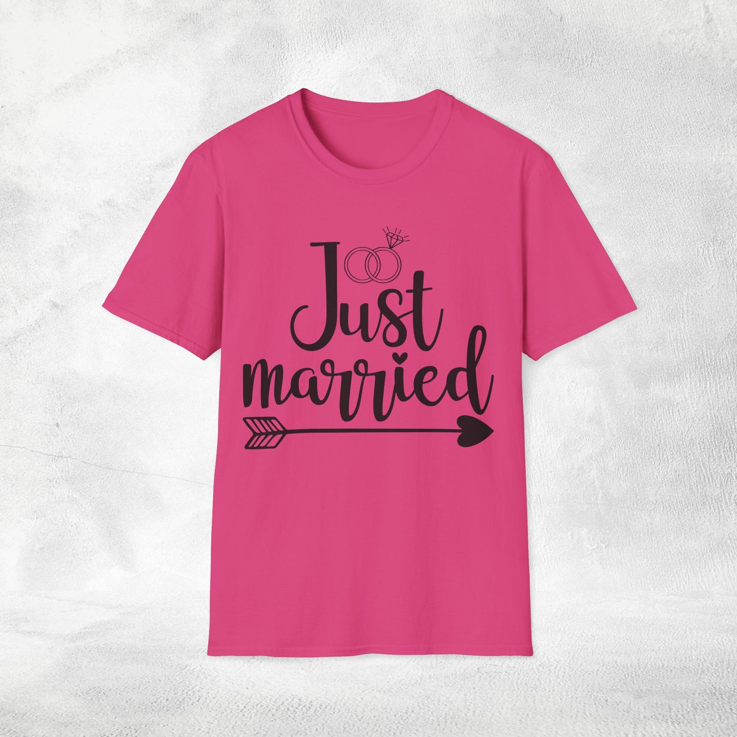 Women's T-Shirt just married bachelorette party