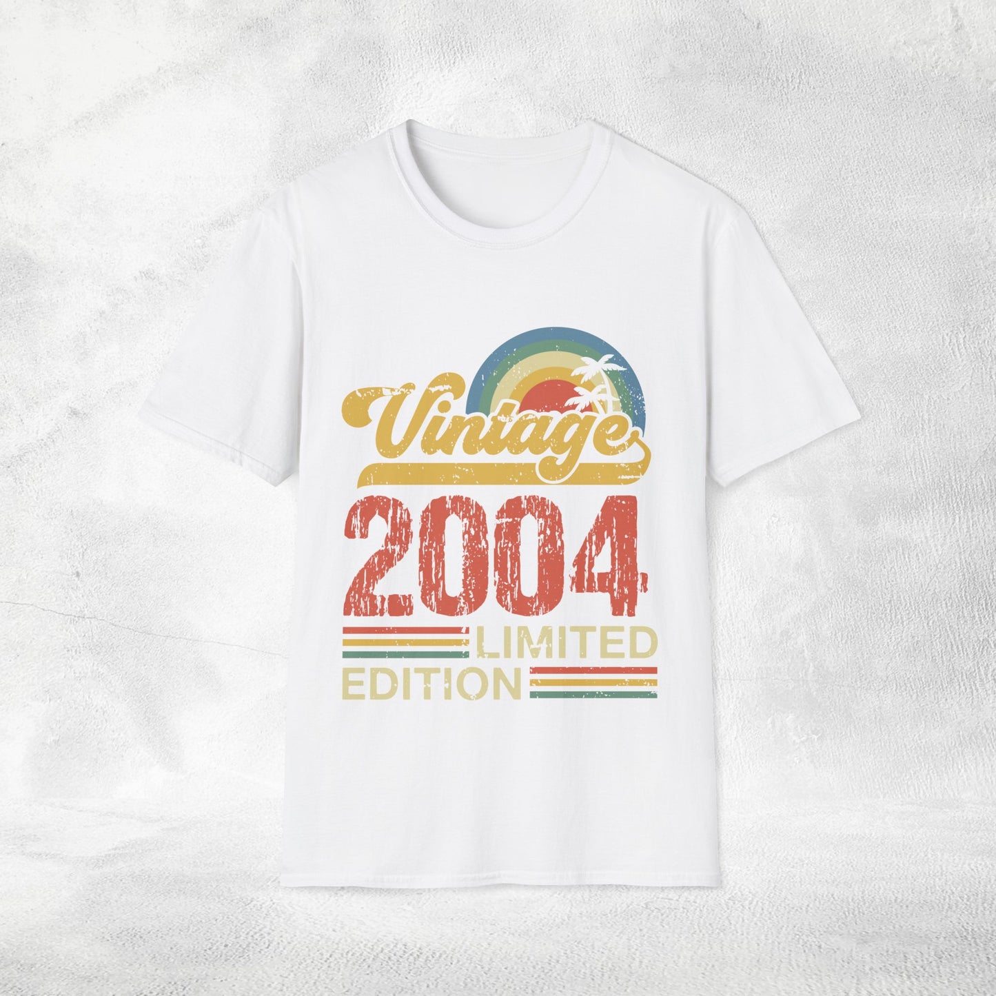 Unisex year of birth shirt 2004