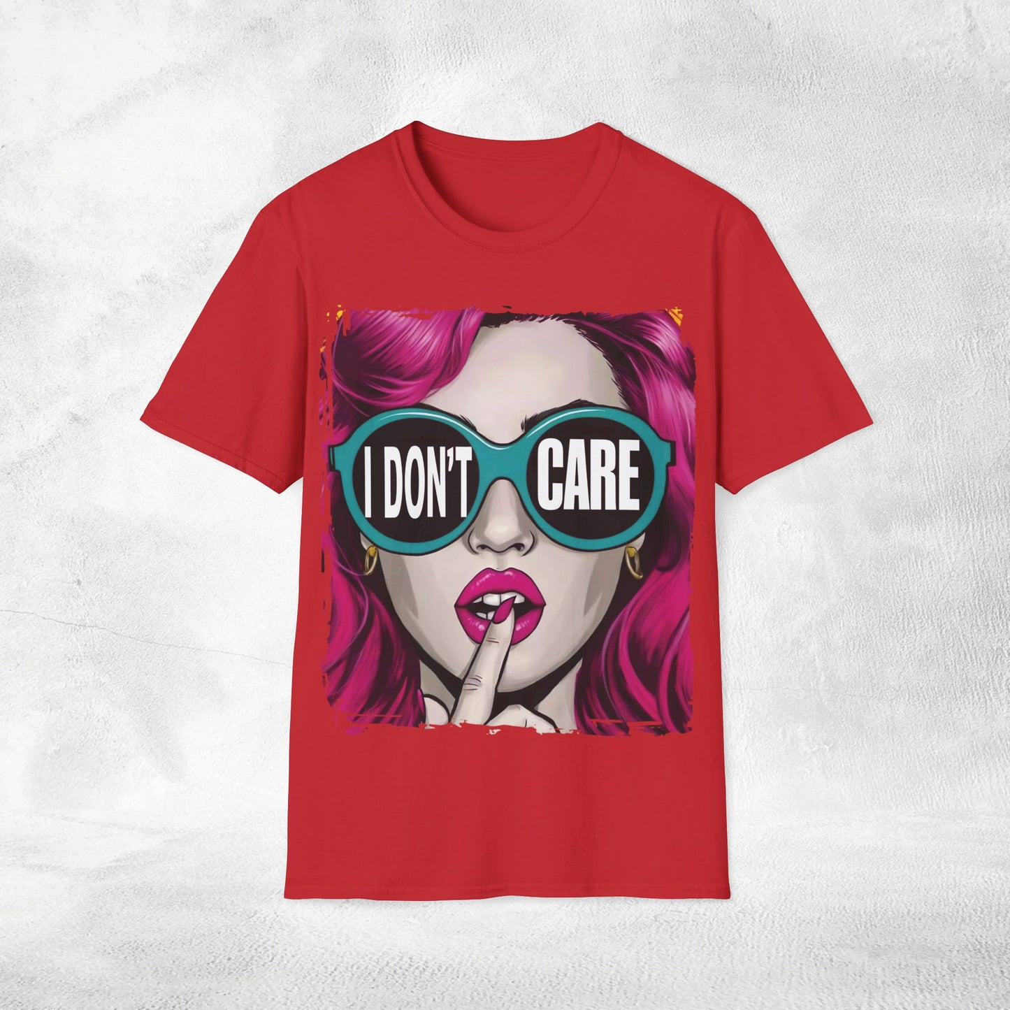 Womens T-shirt i dont care
