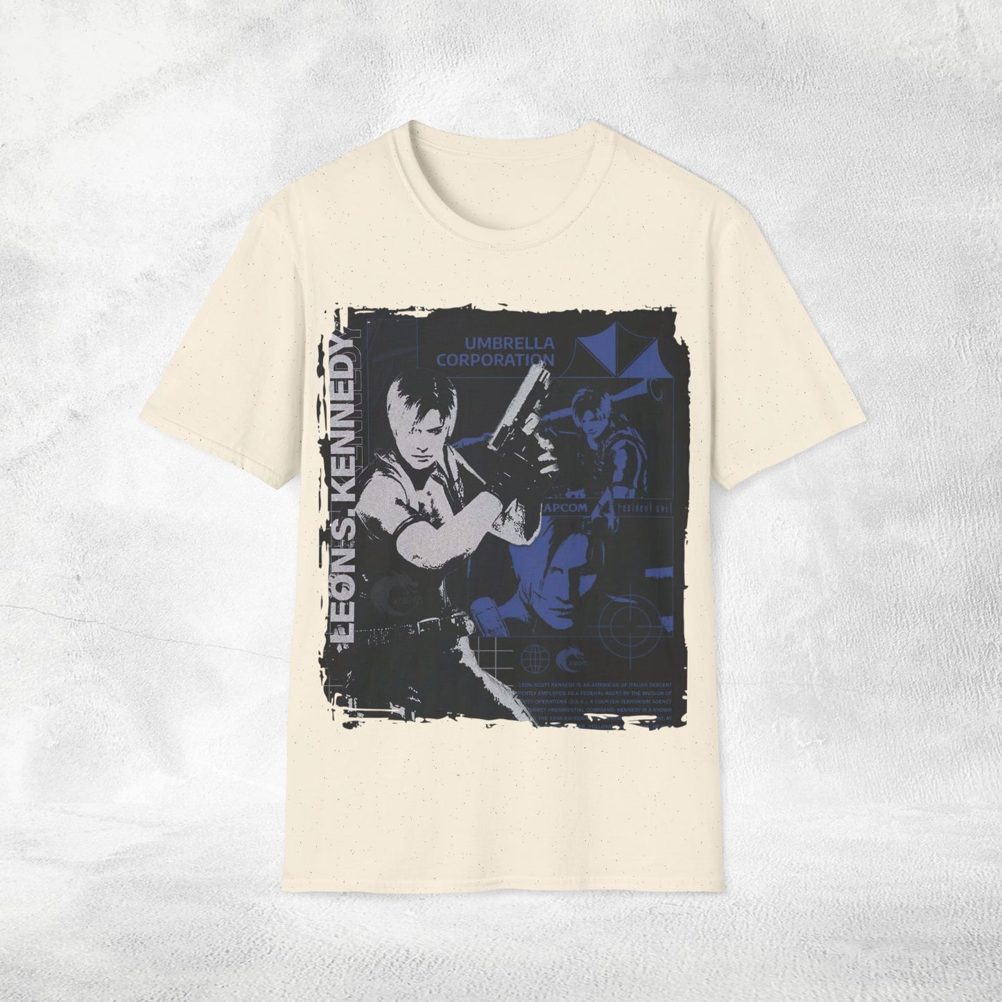 Unisex gaming shirt Resident Evil Leon S. Kennedy