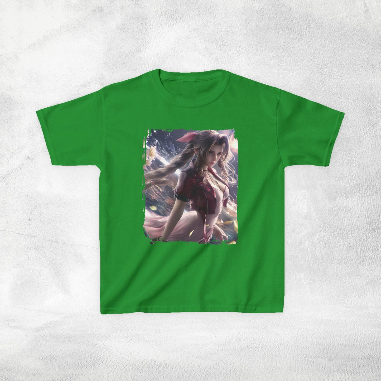 Kids gaming shirt Final Fantasy Aerith Gainsborough