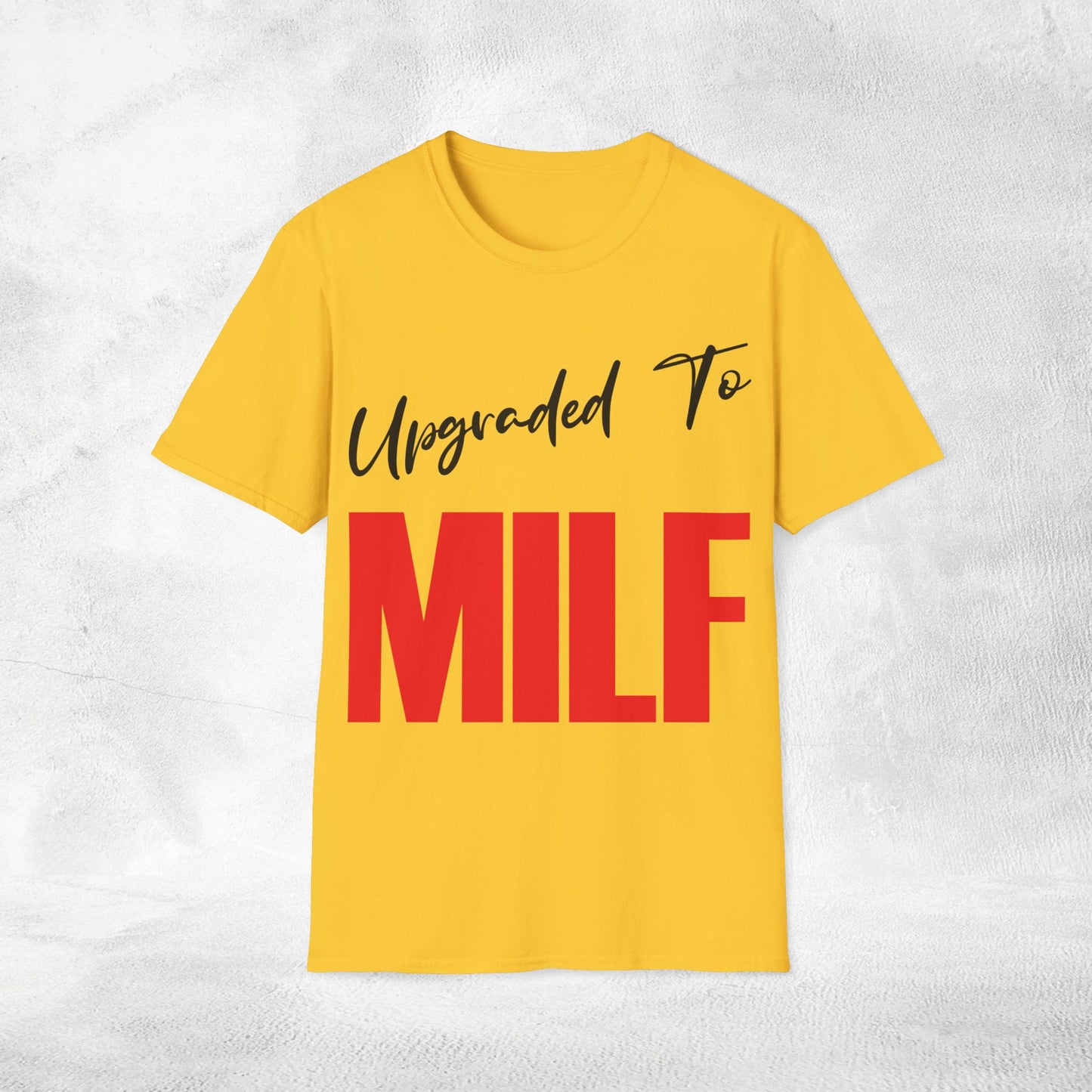 Women's Wifey T-shirt Upgraded to MILF