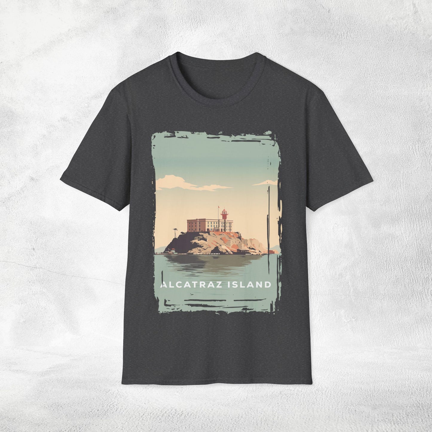 Women T-shirt Alcatraz Island vacation tee