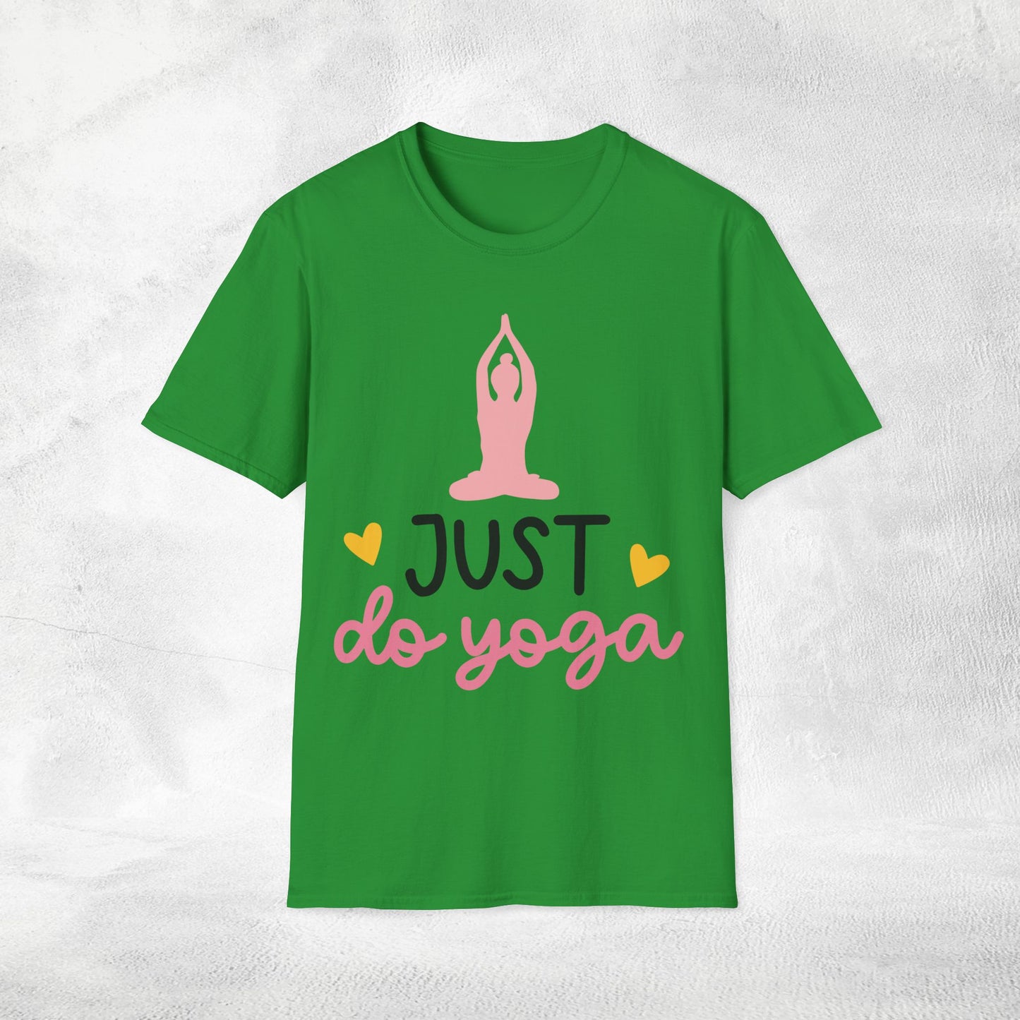 Women's yoga shirt just do yoga