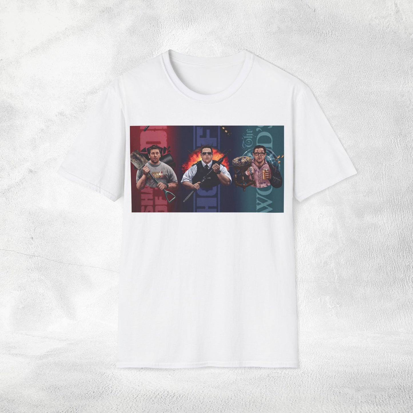 Unisex movie shirt Cornetto trilogy