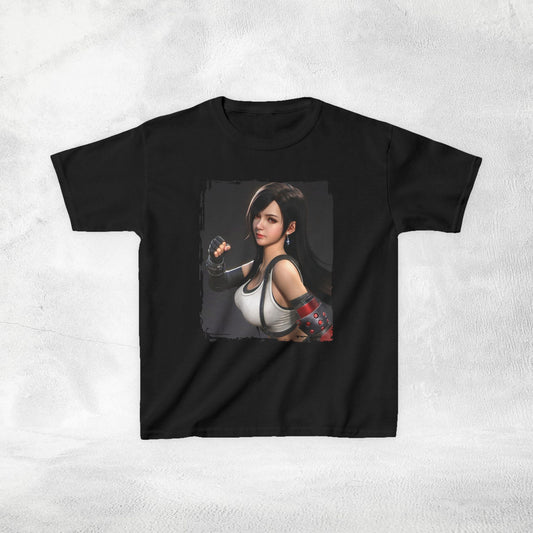 Kids gaming shirt Final Fantasy Tifa Lockhart