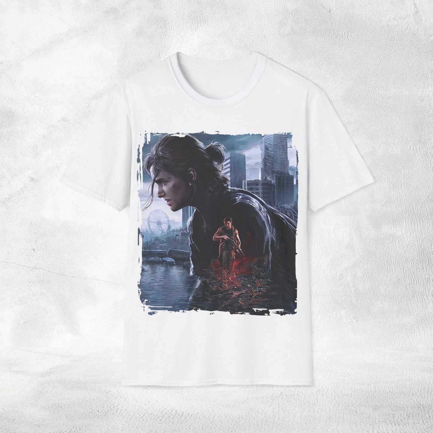 Unisex gaming shirt Ellie the Last of Us