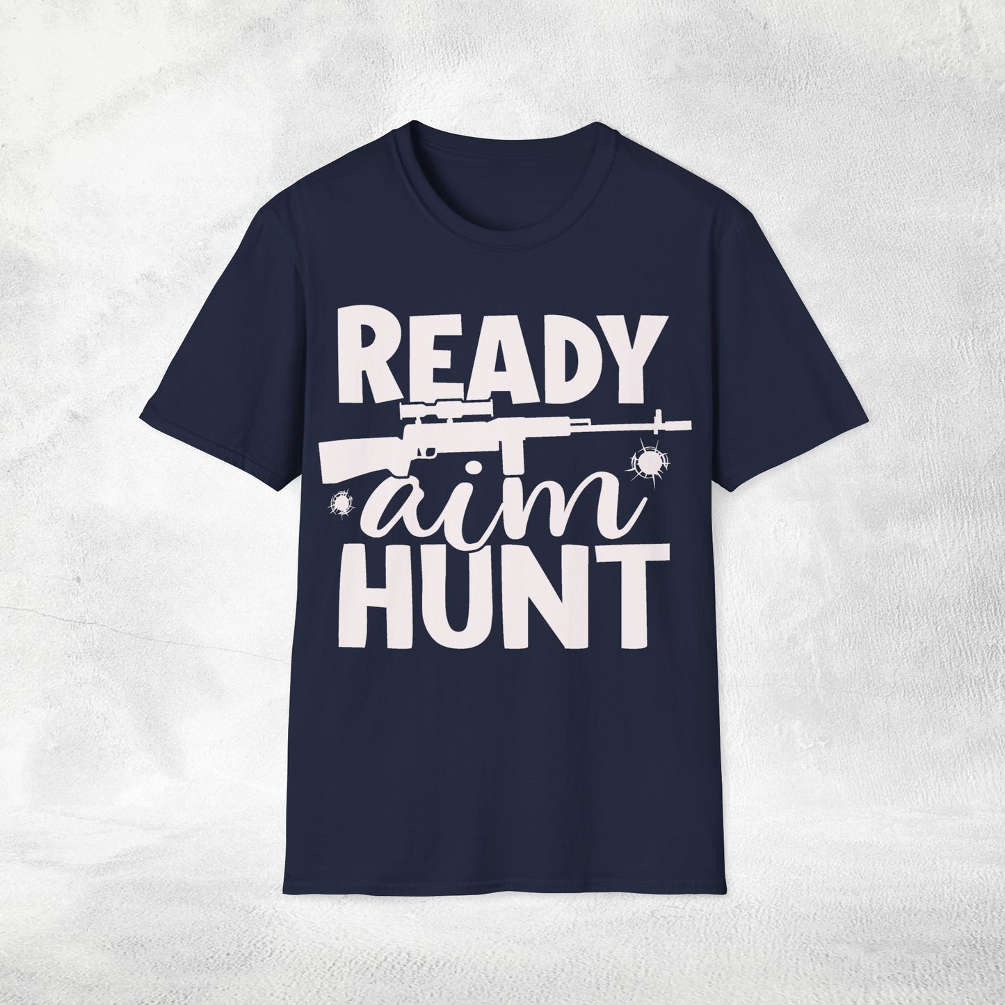 Unisex hunting shirt ready aim hunt