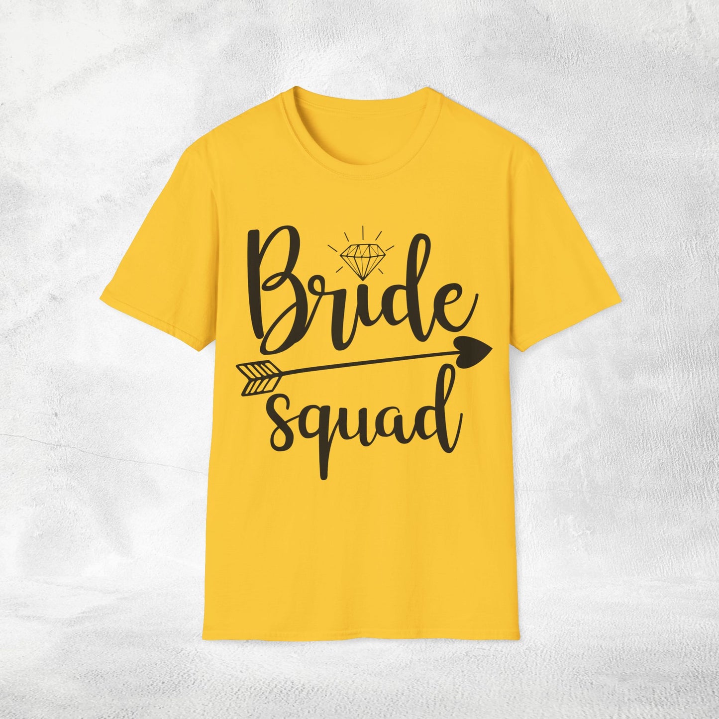 Women's T-Shirt bride squad bachelorette party