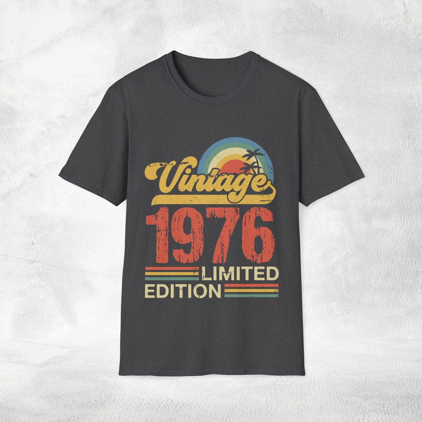 Unisex year of birth shirt 1976