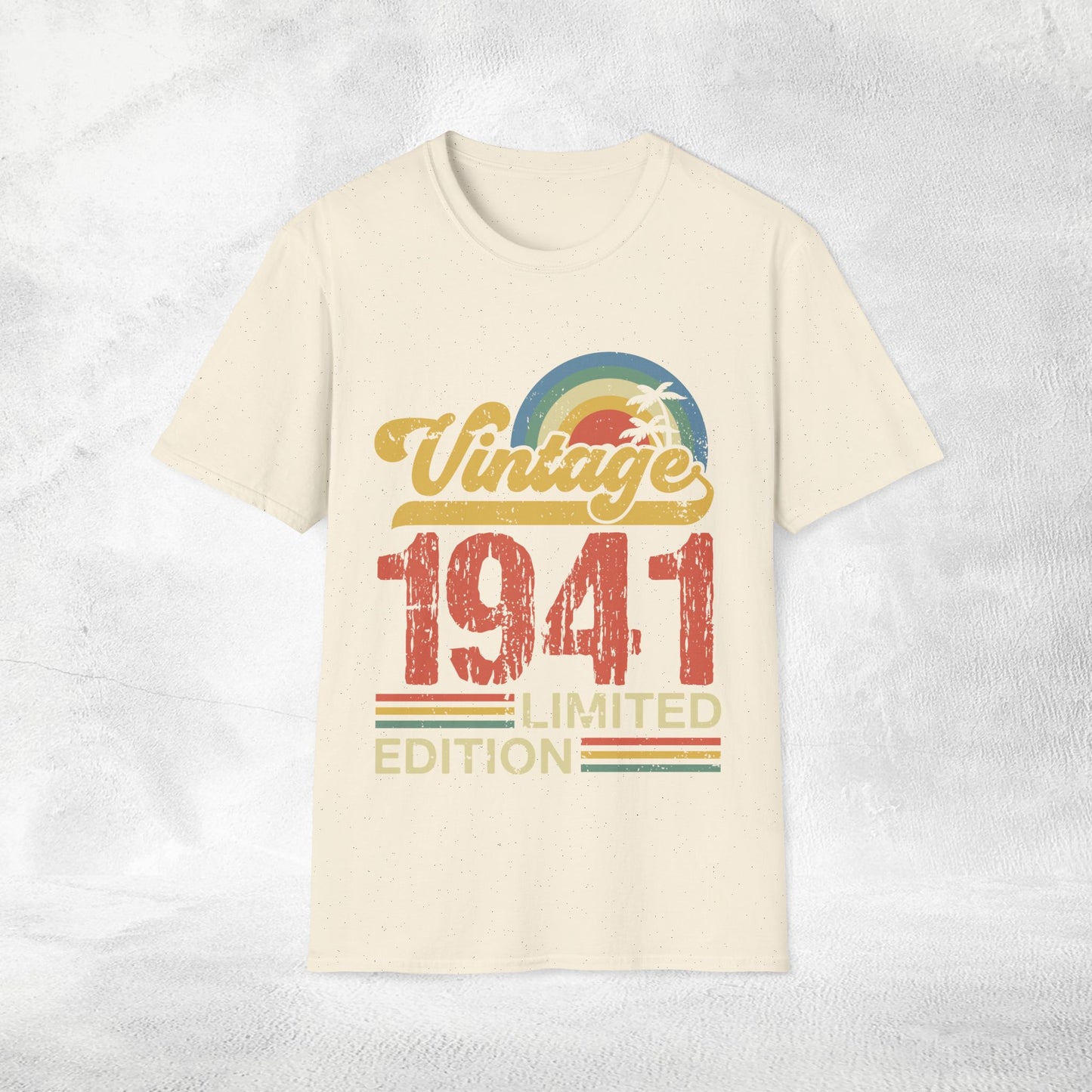 Unisex year of birth shirt 1941