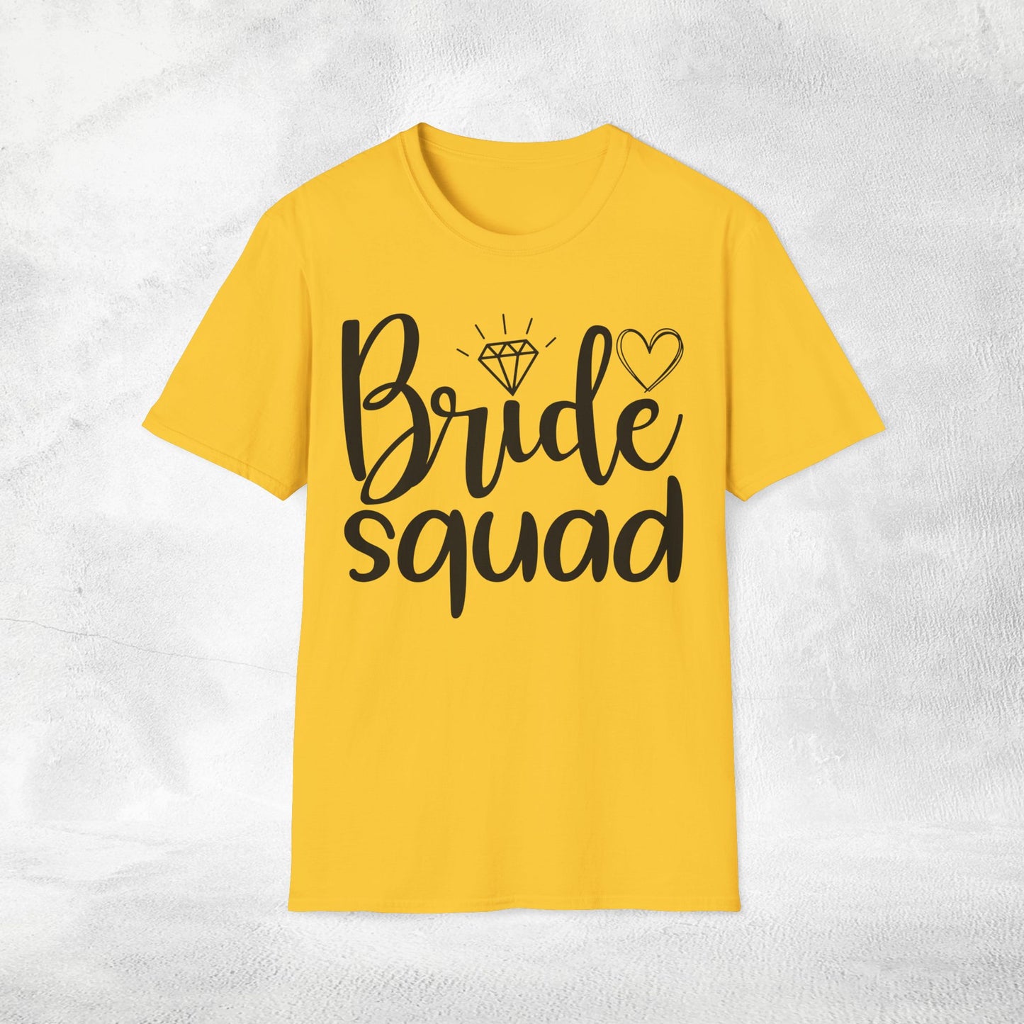 Women's T-Shirt bride squad bachelorette party