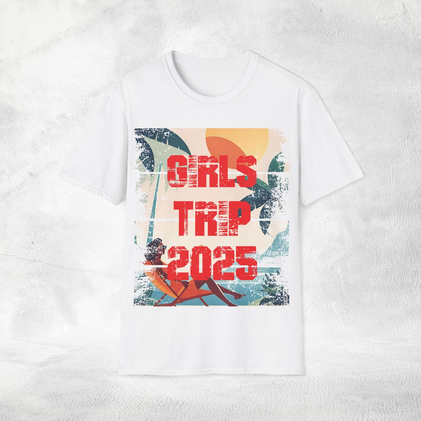 Women's T-shirt girls trip 2025