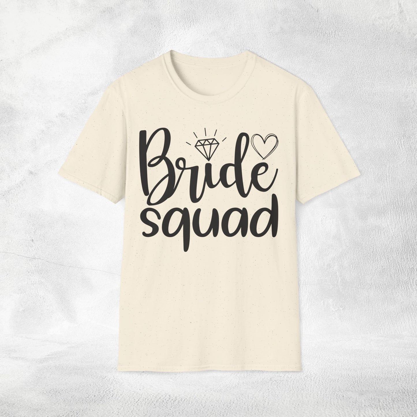 Women's T-Shirt bride squad bachelorette party