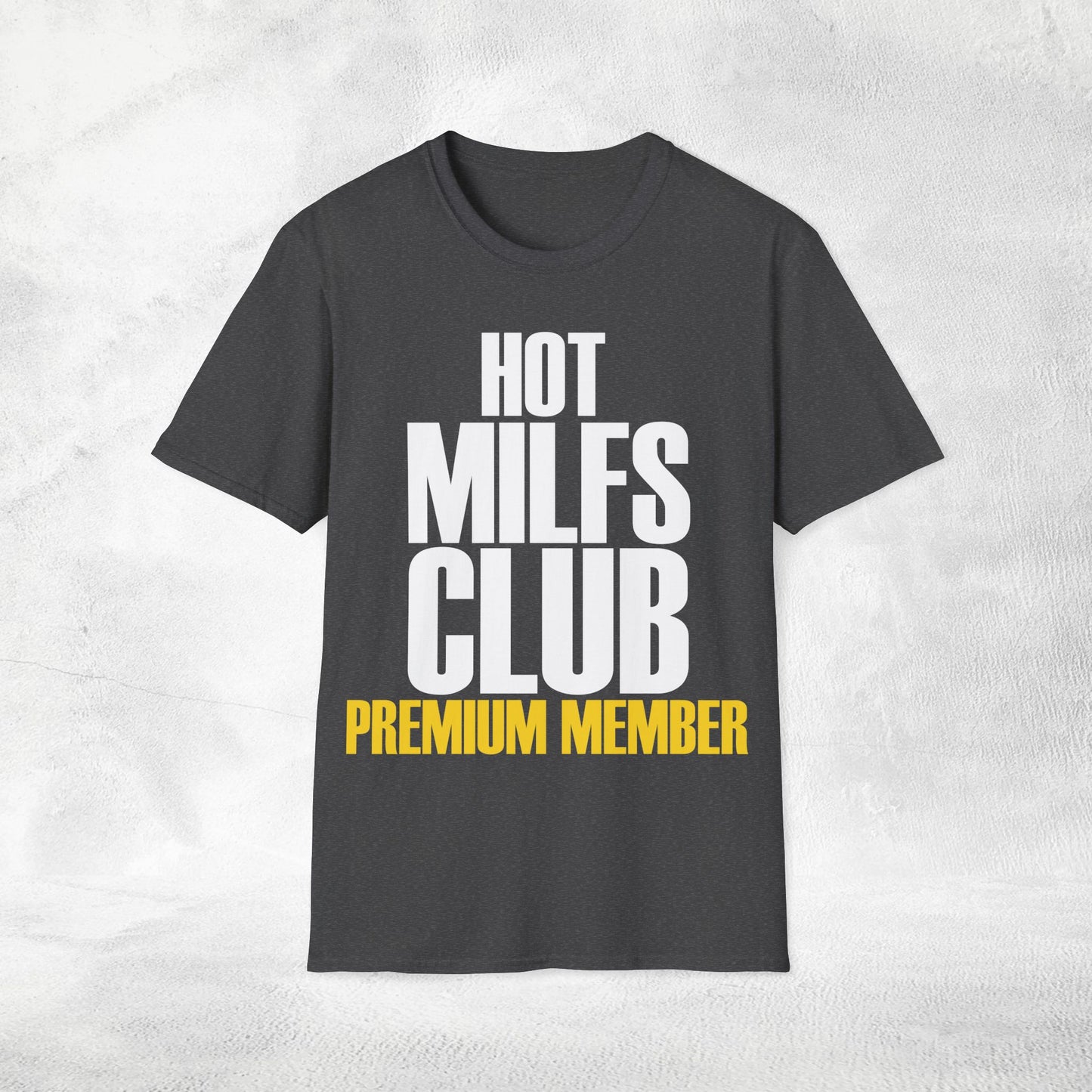 Womens Wifey T-shirt HOT MILFS CLUB Premium Member
