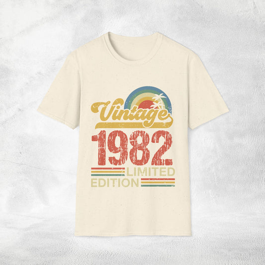 Unisex year of birth shirt 1982